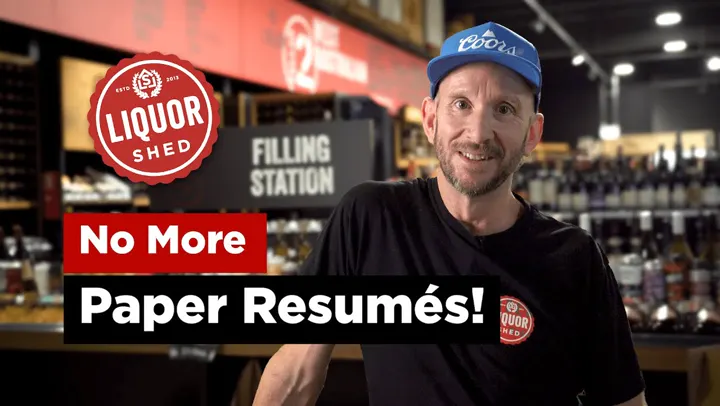 Video testimonial from Hofmann, Liquor Shed