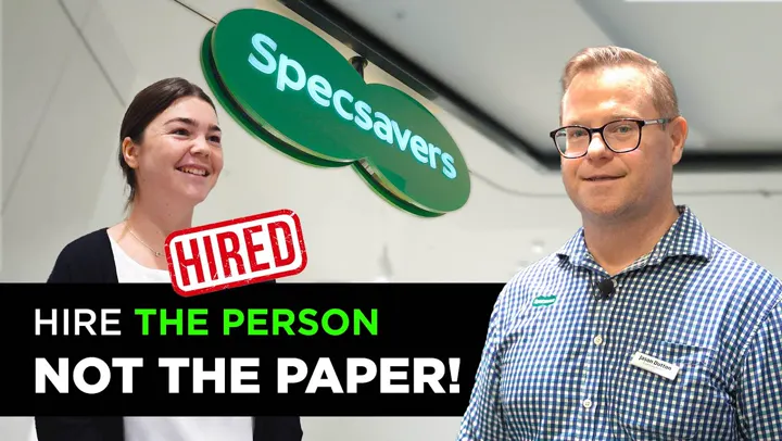 Video testimonial from Jason, Specsavers